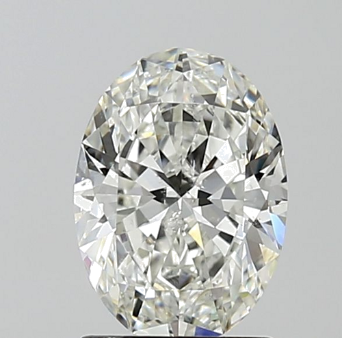 1.51 carat I-SI2 Natūralus Oval Deimantas (1)