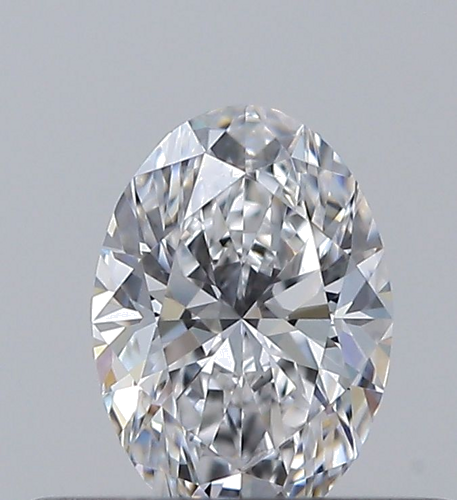 0.32 carat D-IF Natūralus Oval Deimantas (1)