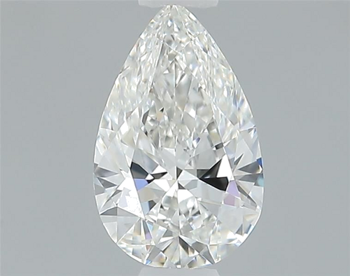 0.58 carat G-VVS1 Natūralus Pear Deimantas (1)
