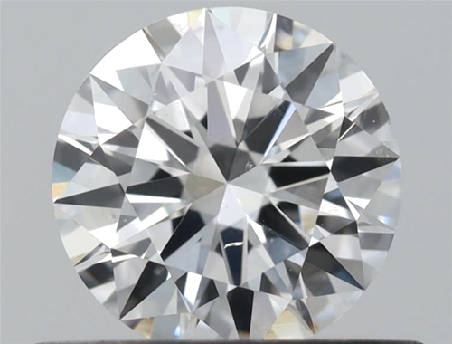 0.46 carat F-SI1 Excellent cut Natūralus Round Deimantas (1)