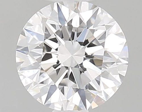 0.55 carat D-VVS2 Excellent cut Natūralus Round Deimantas (1)