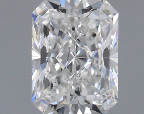 0.45 carat F-SI2 Natūralus Radiant Deimantas (1)