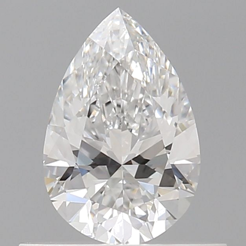 0.51 carat D-VVS1 Natūralus Pear Deimantas (1)