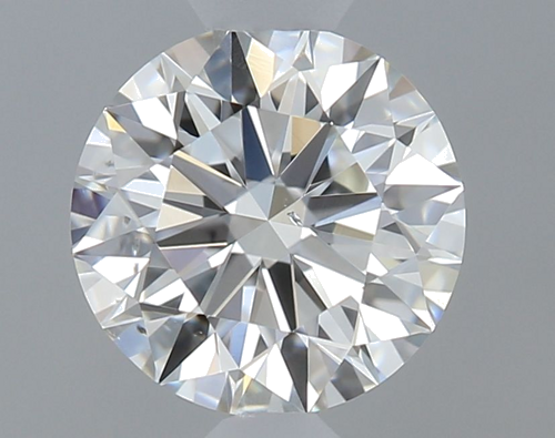 0.52 carat H-SI1 Excellent cut Natūralus Round Deimantas (1)