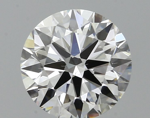 0.5 carat F-SI1 Very Good cut Natūralus Round Deimantas (1)
