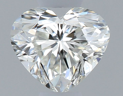 0.4 carat I-VVS2 Natūralus Heart Deimantas (1)