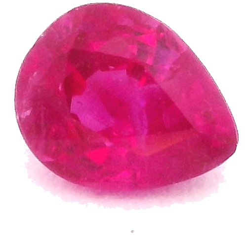 0.41 carat RED Pear Rubinas (1)