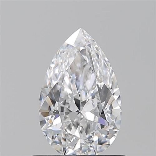0.7 carat D-VS2 Natūralus Pear Deimantas (1)