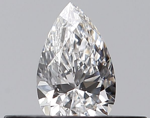 0.24 carat E-VVS2 Natūralus Pear Deimantas (1)