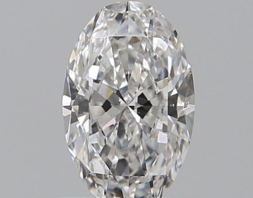 0.72 carat E-SI1 Natūralus Oval Deimantas (1)