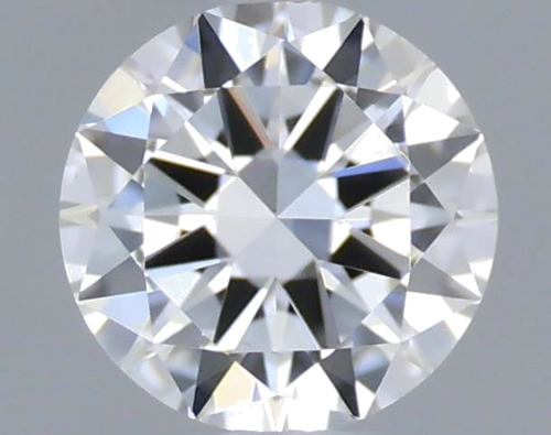 0.18 carat F-VVS2 GD cut Natūralus Round Deimantas (1)