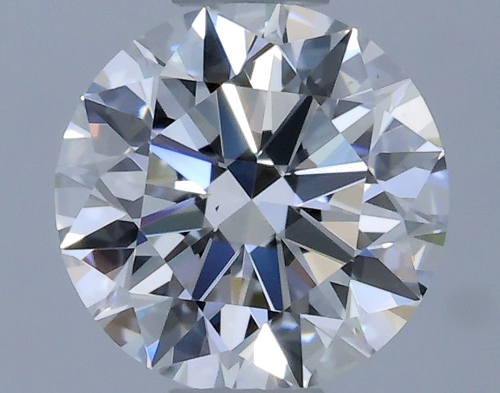 0.52 carat E-VS1 Excellent cut Natūralus Round Deimantas (1)