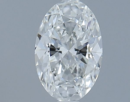 0.5 carat H-VS2 Natūralus Oval Deimantas (1)