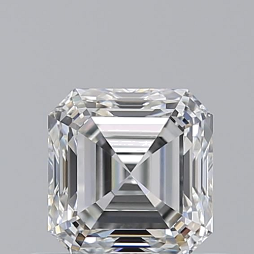 0.7 carat G-SI1 Natūralus Asscher Deimantas (1)