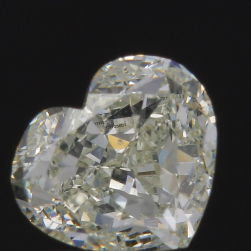 0.51 carat K-VS2 Natūralus Heart Deimantas (1)
