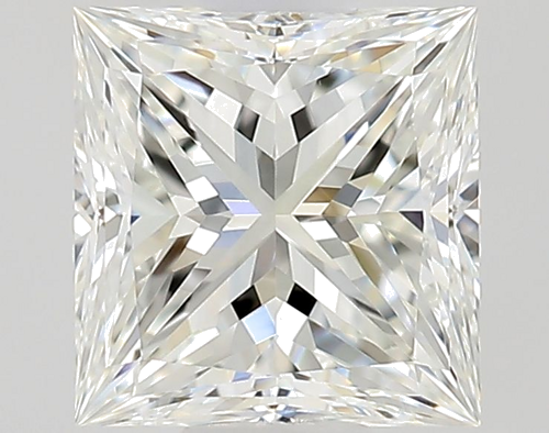 0.6 carat G-VVS2 Natūralus Princess Deimantas (1)