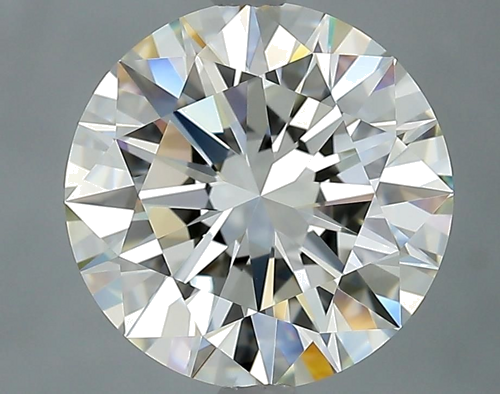 3.89 carat I-VVS1 Excellent cut Natūralus Round Deimantas (1)