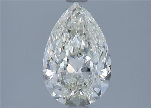 1.5 carat J-SI1 Natūralus Pear Deimantas (1)