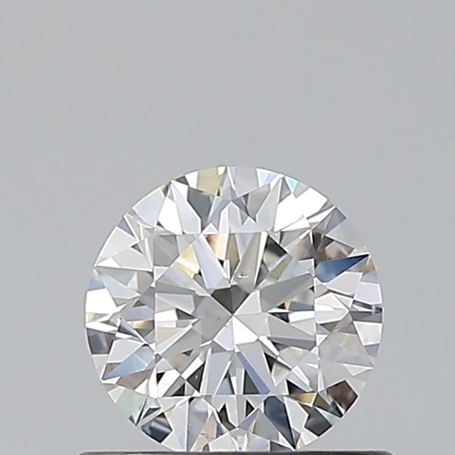 0.6 carat F-SI1 Excellent cut Natūralus Round Deimantas (1)