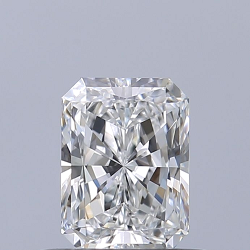 0.51 carat E-VVS1 Natūralus Radiant Deimantas (1)