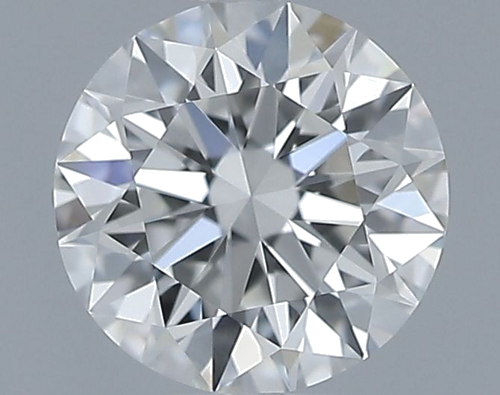 0.53 carat G-VVS2 Excellent cut Natūralus Round Deimantas (1)