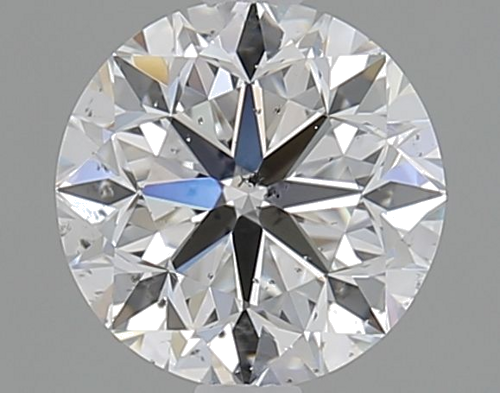 1.0 carat D-SI2 Very Good cut Natūralus Round Deimantas (1)
