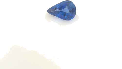 0.6 carat BLUE Pear Safyras (1)