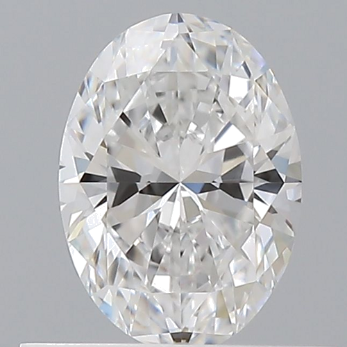 0.5 carat D-VVS2 Natūralus Oval Deimantas (1)