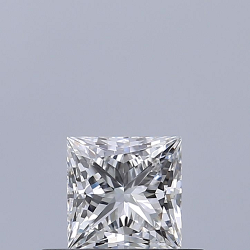 0.41 carat E-VVS1 Natūralus Princess Deimantas (1)
