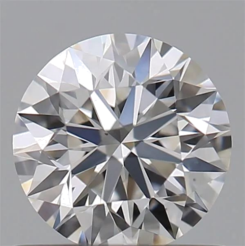 0.61 carat E-VS1 Excellent cut Natūralus Round Deimantas (1)