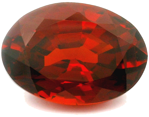 9.18 carat RED Oval Garnet (1)