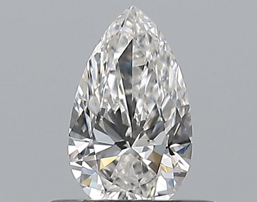 0.41 carat F-SI1 Natūralus Pear Deimantas (1)