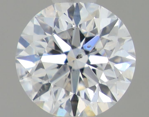 0.53 carat D-SI1 Excellent cut Natūralus Round Deimantas (1)
