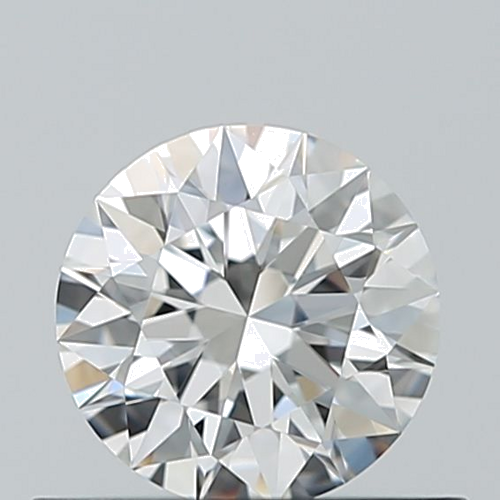 0.51 carat F-VVS2 Excellent cut Natūralus Round Deimantas (1)