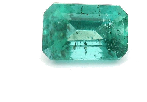 0.52 carat GREEN STEP cut Octagonal Smaragdas (1)