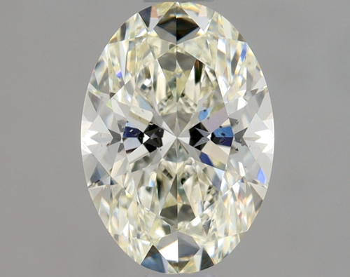 1.01 carat K-SI1 Natūralus Oval Deimantas (1)
