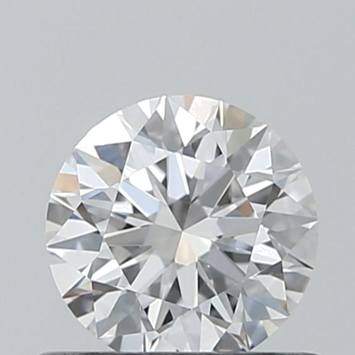 0.52 carat D-VVS2 Excellent cut Natūralus Round Deimantas (1)