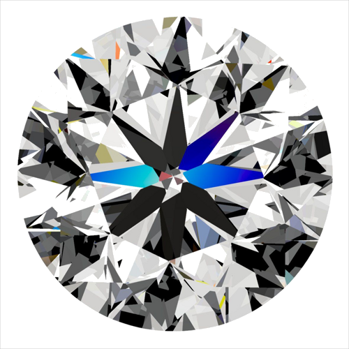 0.3 carat I-VS2 Very Good cut Natūralus Round Deimantas (1)