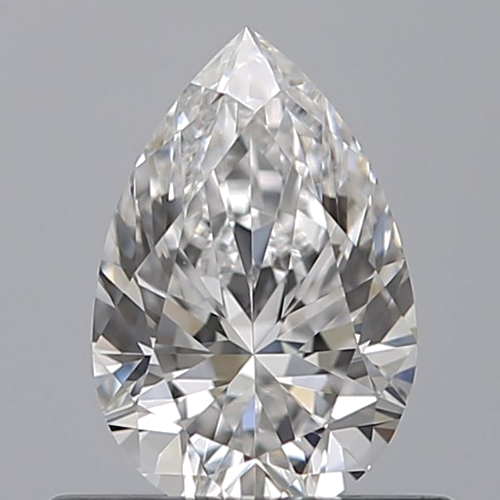 0.5 carat D-VVS1 Natūralus Pear Deimantas (1)