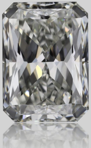 0.37 carat J-VS1 Natūralus Radiant Deimantas (1)