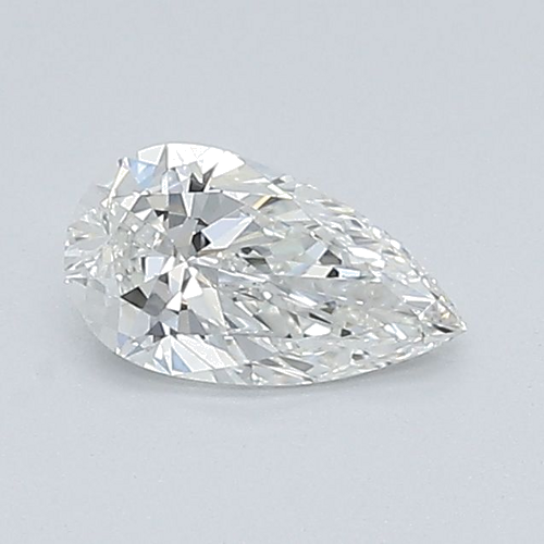 0.4 carat G-VS2 Natūralus Pear Deimantas (1)