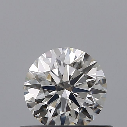 0.44 carat F-VVS1 Excellent cut Natūralus Round Deimantas (1)