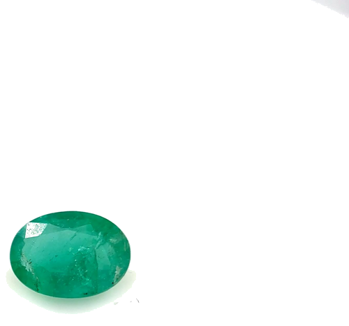 0.63 carat GREEN Oval Smaragdas (1)
