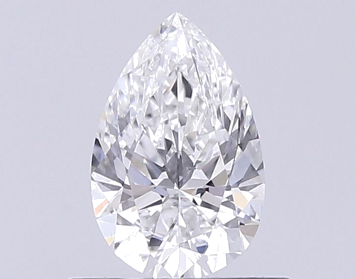 0.56 carat F-VS1 Natūralus Pear Deimantas (1)