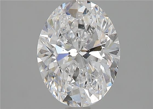 1.51 carat D-SI1 Natūralus Oval Deimantas (1)