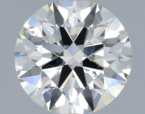 0.5 carat I-SI2 Very Good cut Natūralus Round Deimantas (1)