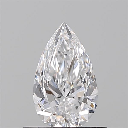 0.5 carat D-VVS2 Natūralus Pear Deimantas (1)