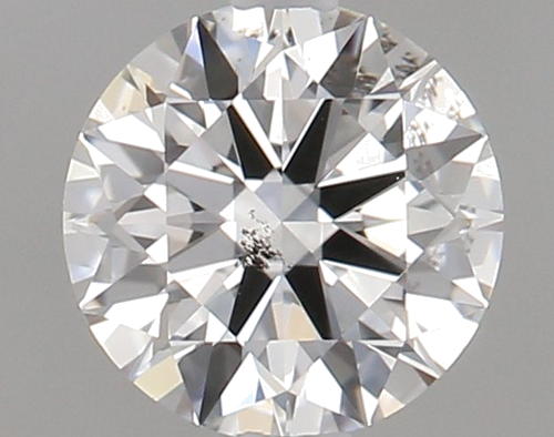 0.53 carat G-SI1 Excellent cut Natūralus Round Deimantas (1)