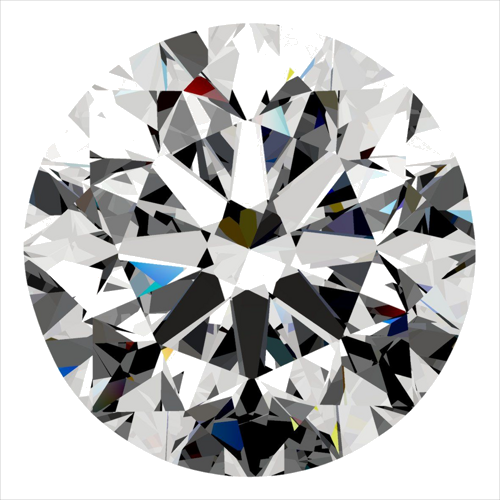 0.3 carat D-SI1 Very Good cut Natūralus Round Deimantas (1)