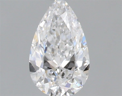 0.35 carat D-VS2 Natūralus Pear Deimantas (1)